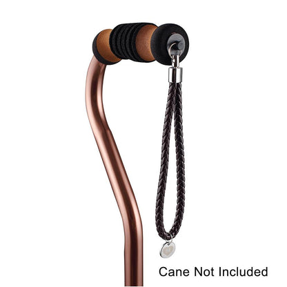 Brown Leather Offset Strap - For Offset Canes Only