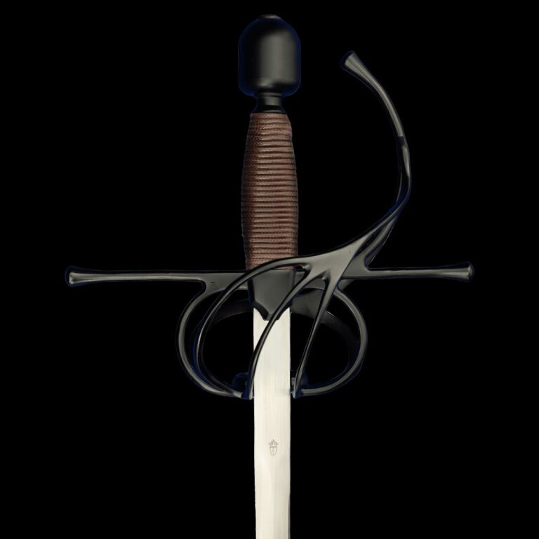 Kingston Arms Swept Hilt Rapier Black Finish