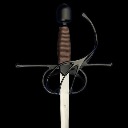 Kingston Arms Swept Hilt Rapier Black Finish