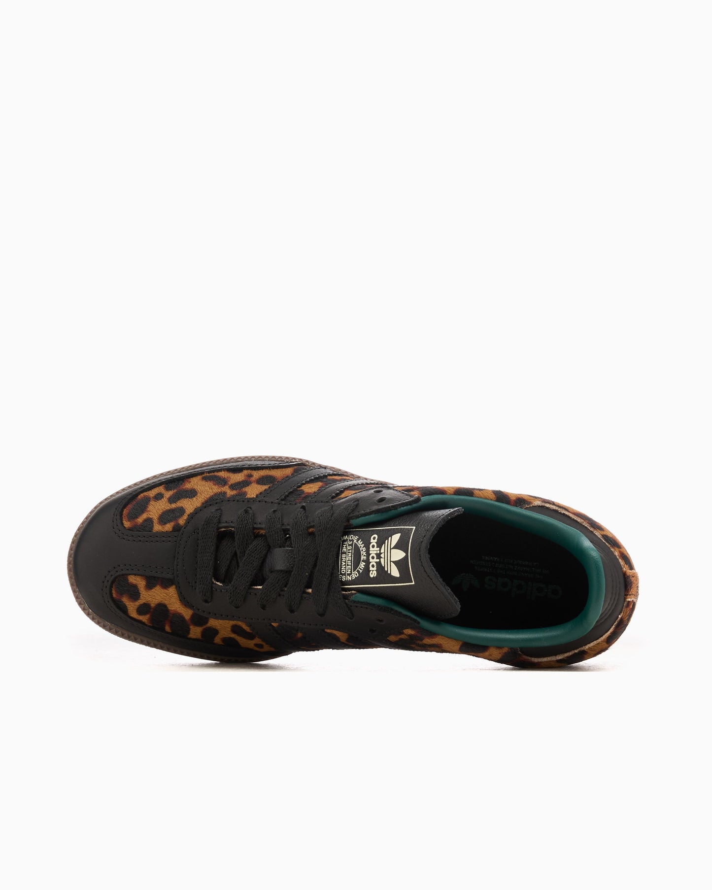 adidas Originals Women's Samba OG "Black Green Leopard"