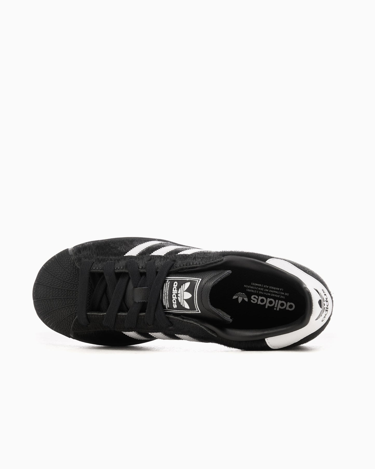 adidas Originals Women's Superstar II "Black Ponyhair"