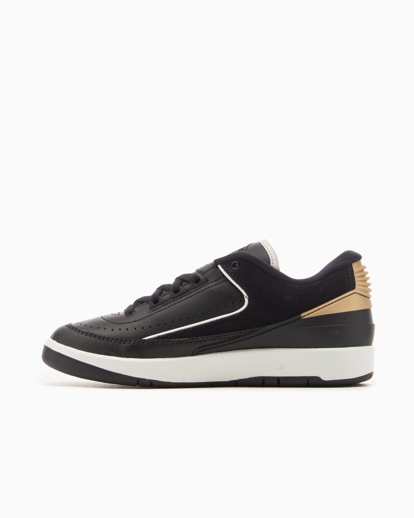 Air Jordan Women's 2 Retro Low "Black Metallic Gold"