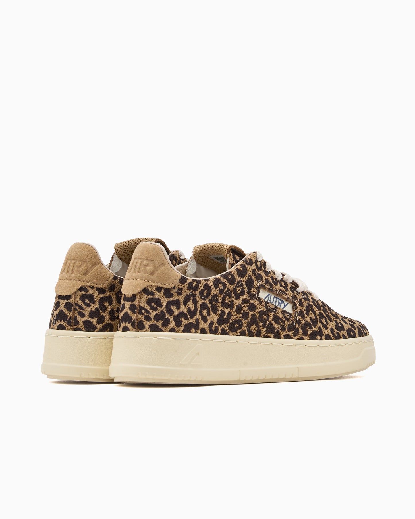 Autry Women's Medalist Easeknit Low "Leopard Print"