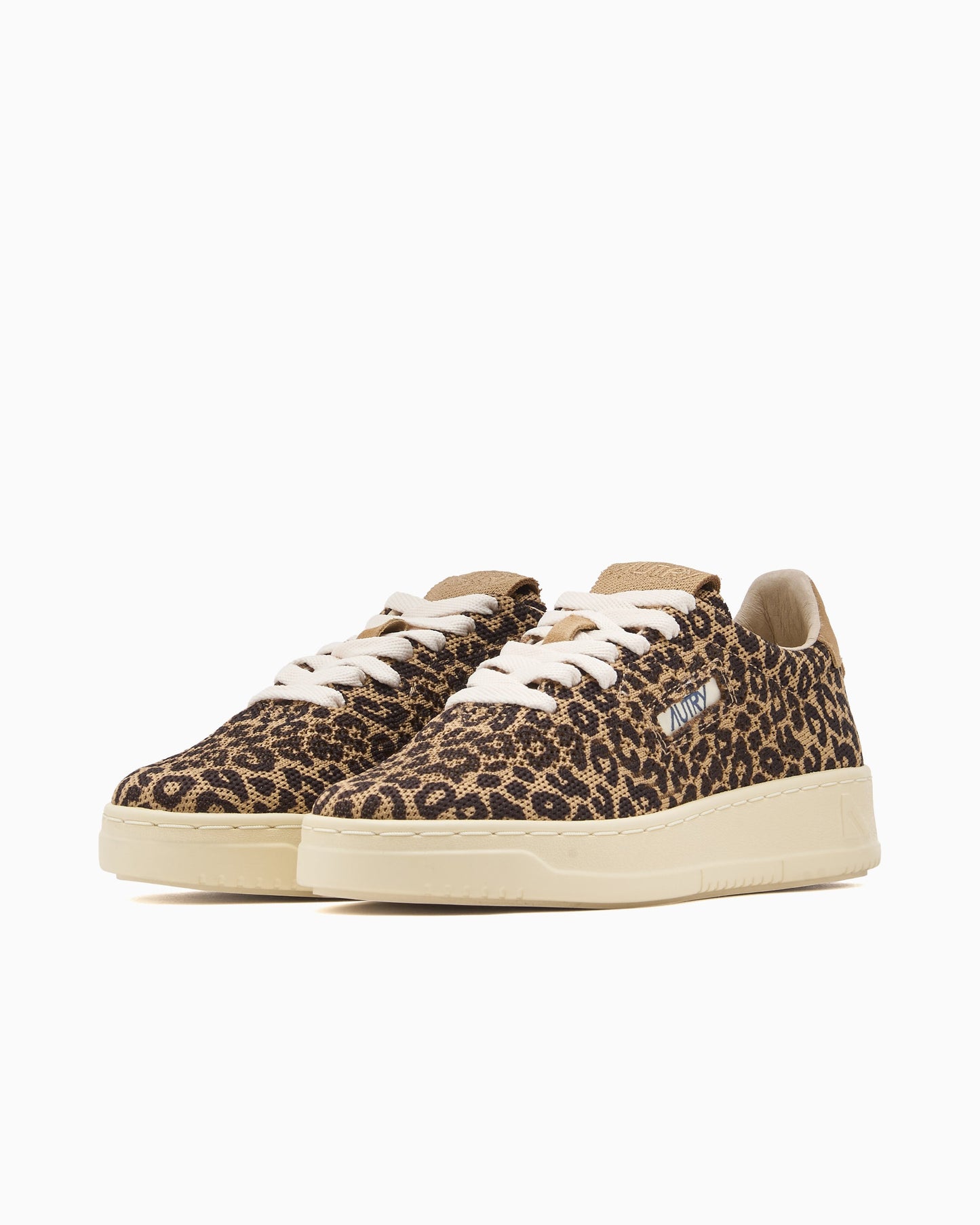 Autry Women's Medalist Easeknit Low "Leopard Print"