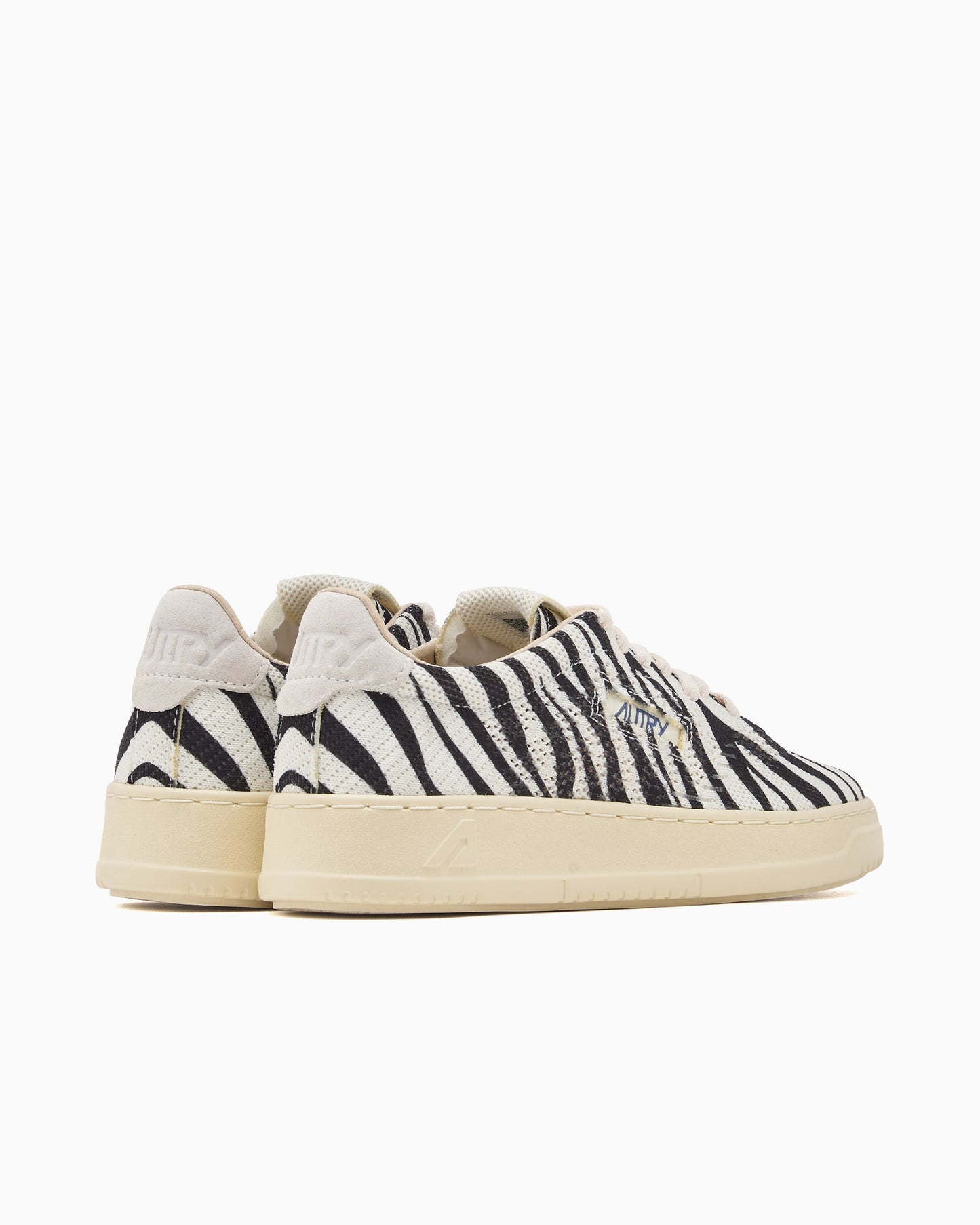 Autry Women's Medalist Easeknit Low "Zebra Print"
