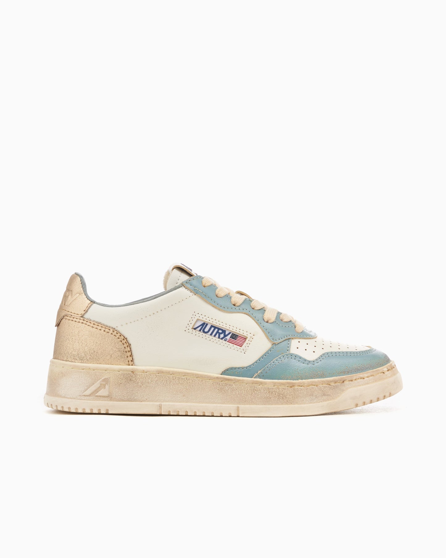 Autry Women's Medalist Low Super Vintage Leather
