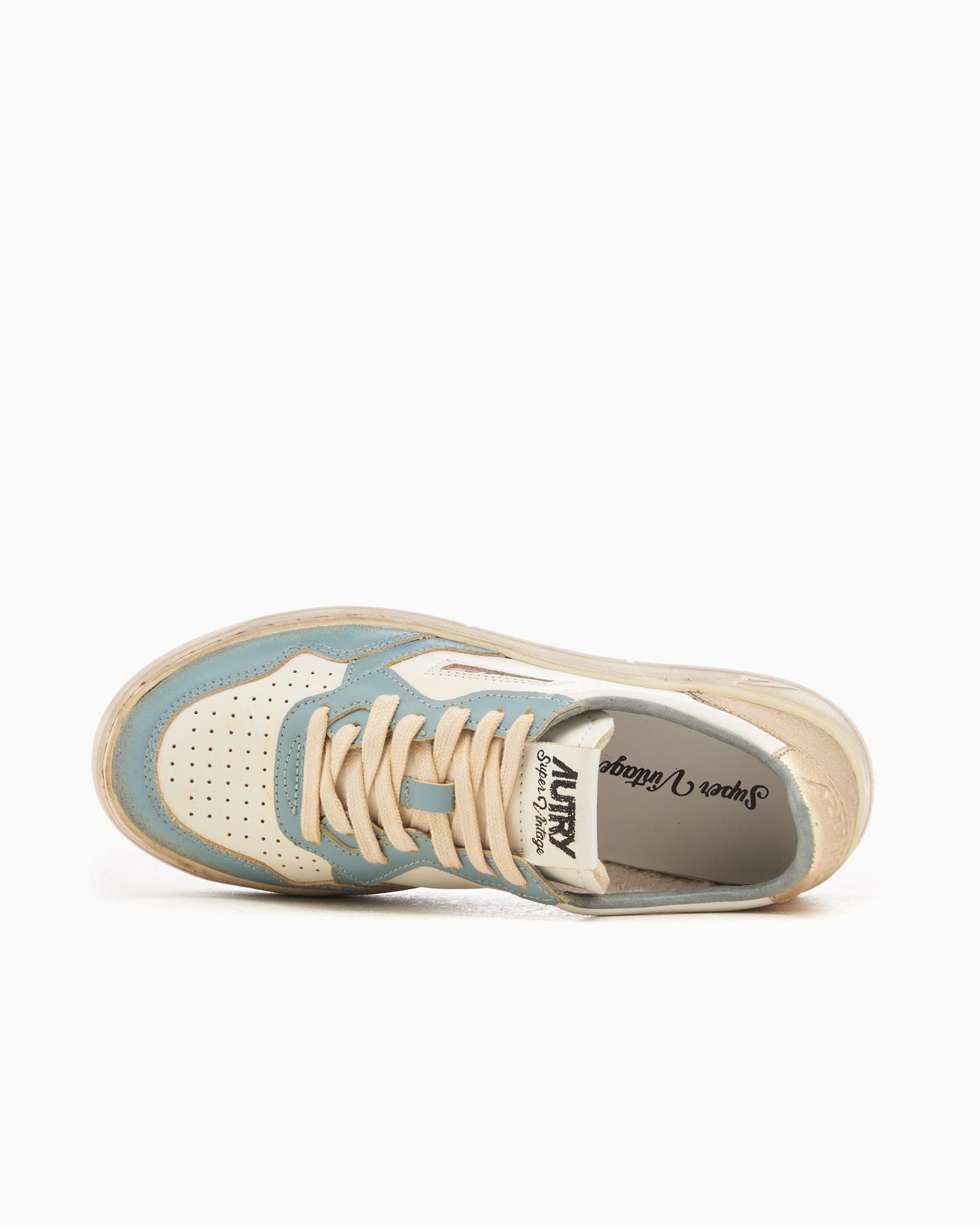 Autry Women's Medalist Low Super Vintage Leather