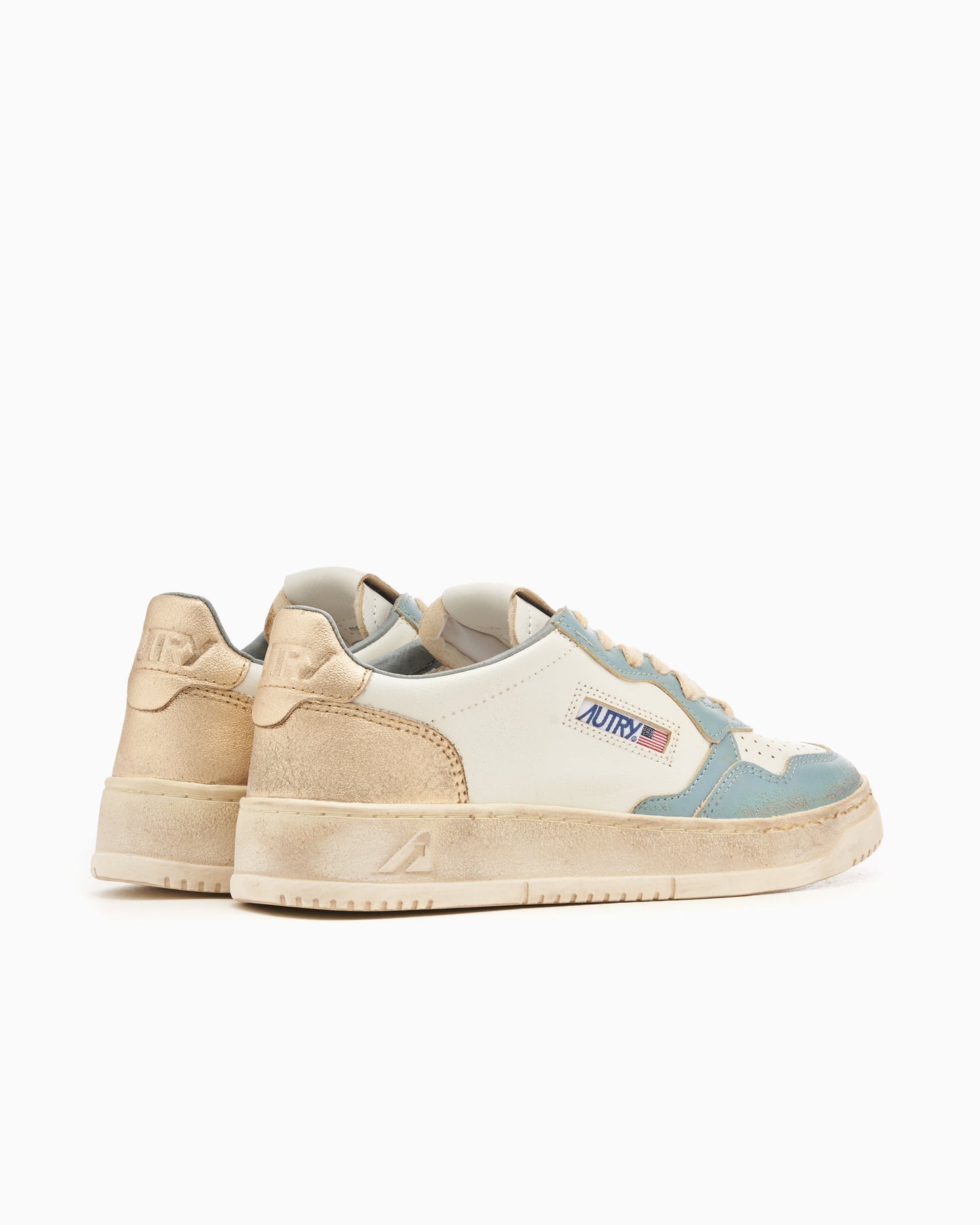 Autry Women's Medalist Low Super Vintage Leather