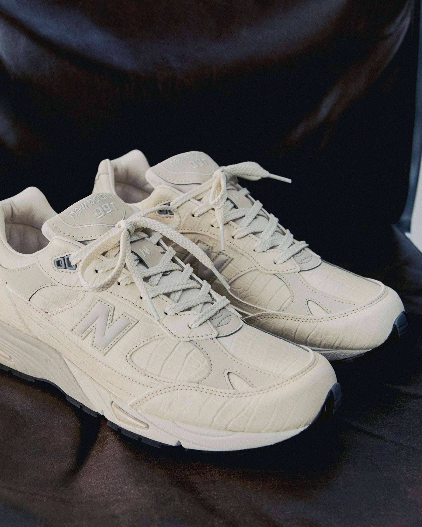 New Balance M991v1 Croc Skin "Made in UK"
