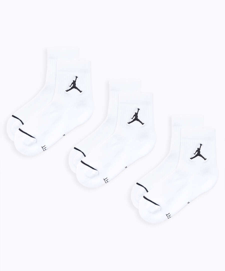 Calcetines Calcetines Jordan Jumpman High-Intensity Quarter (Pack de 3) Unisex