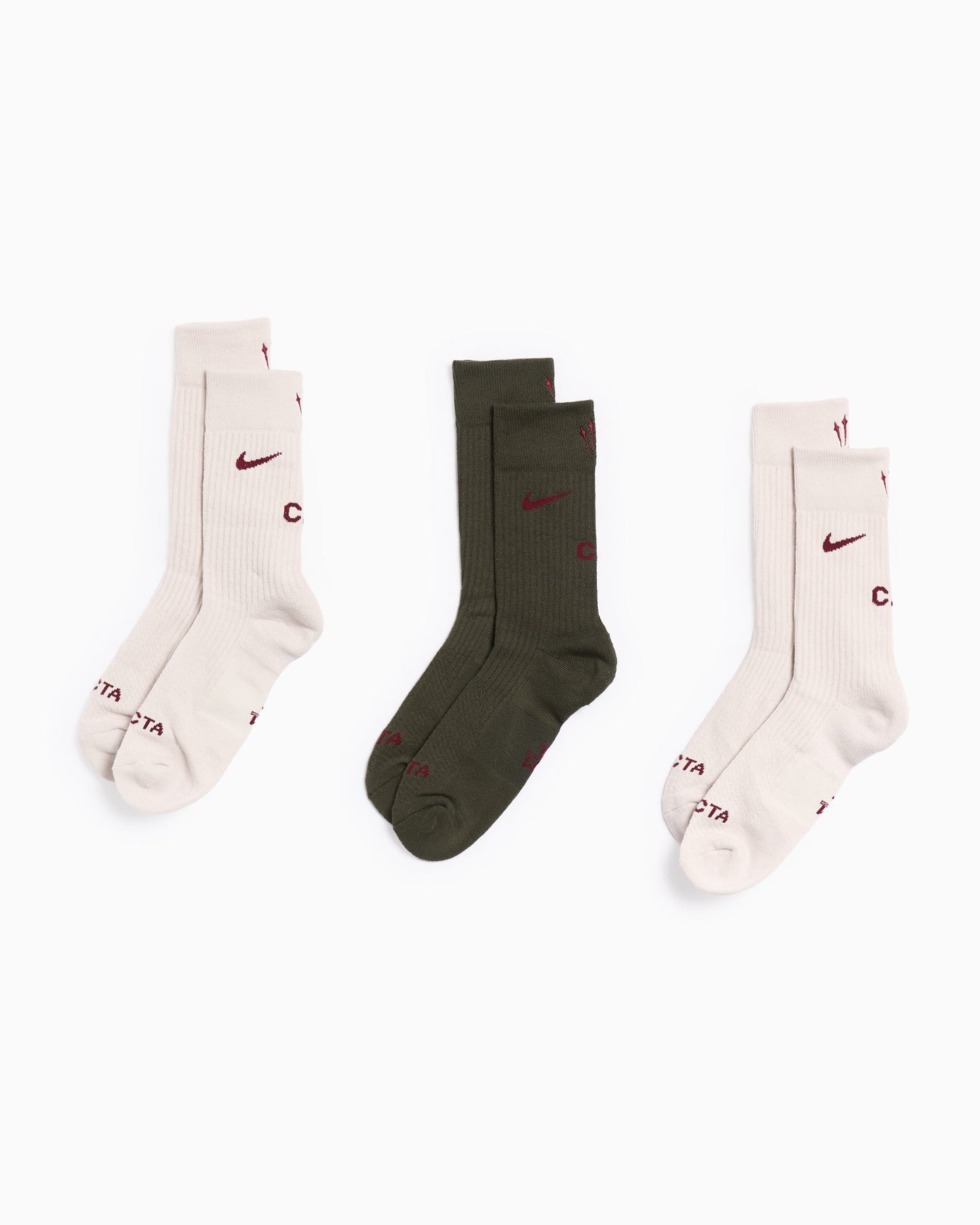 Calcetines Nike x Drake NOCTA Crew Unisex (3-Pack)