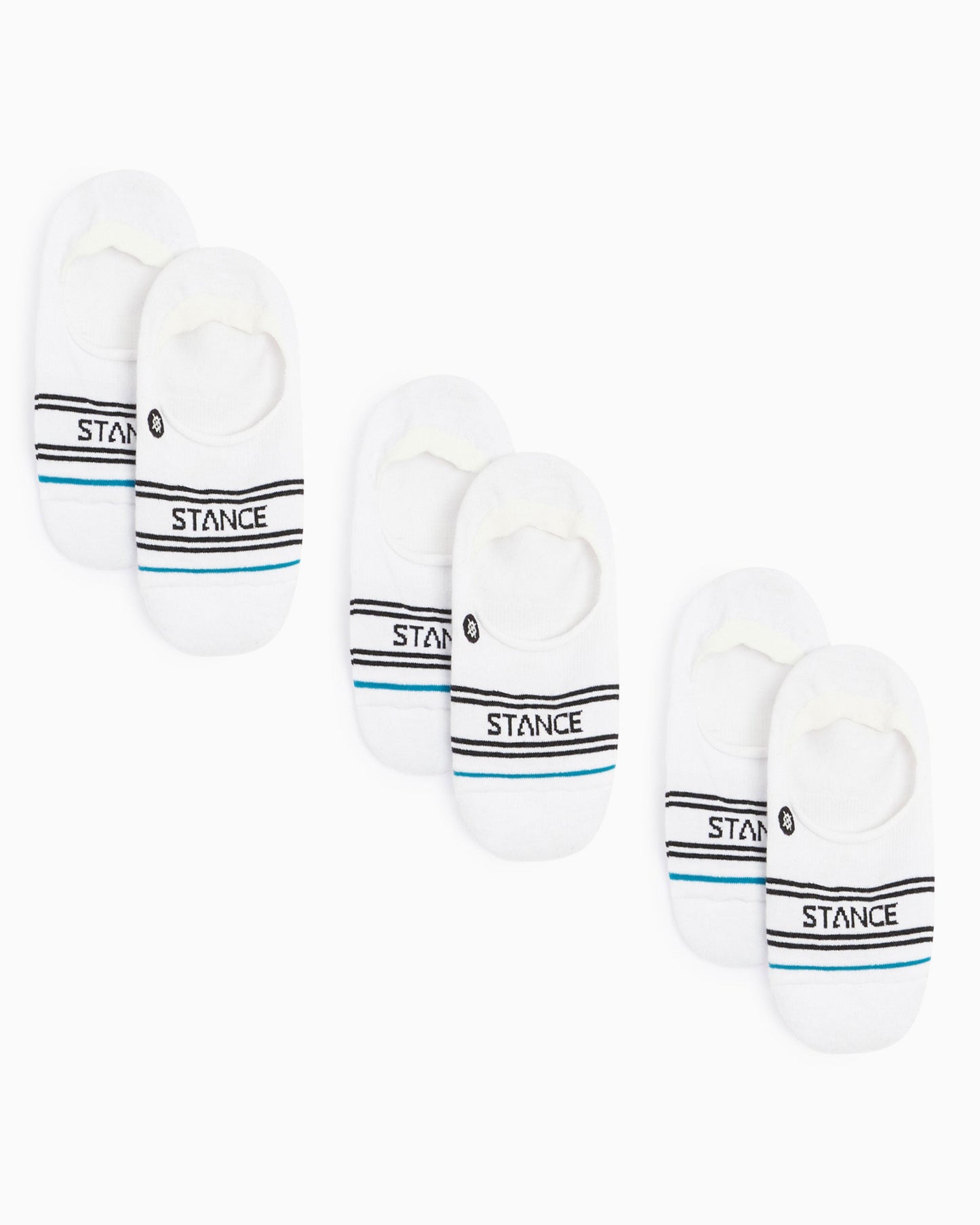Calcetines Stance Basic No Show (3 Pack) Unisex