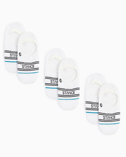Calcetines Stance Basic No Show (3 Pack) Unisex