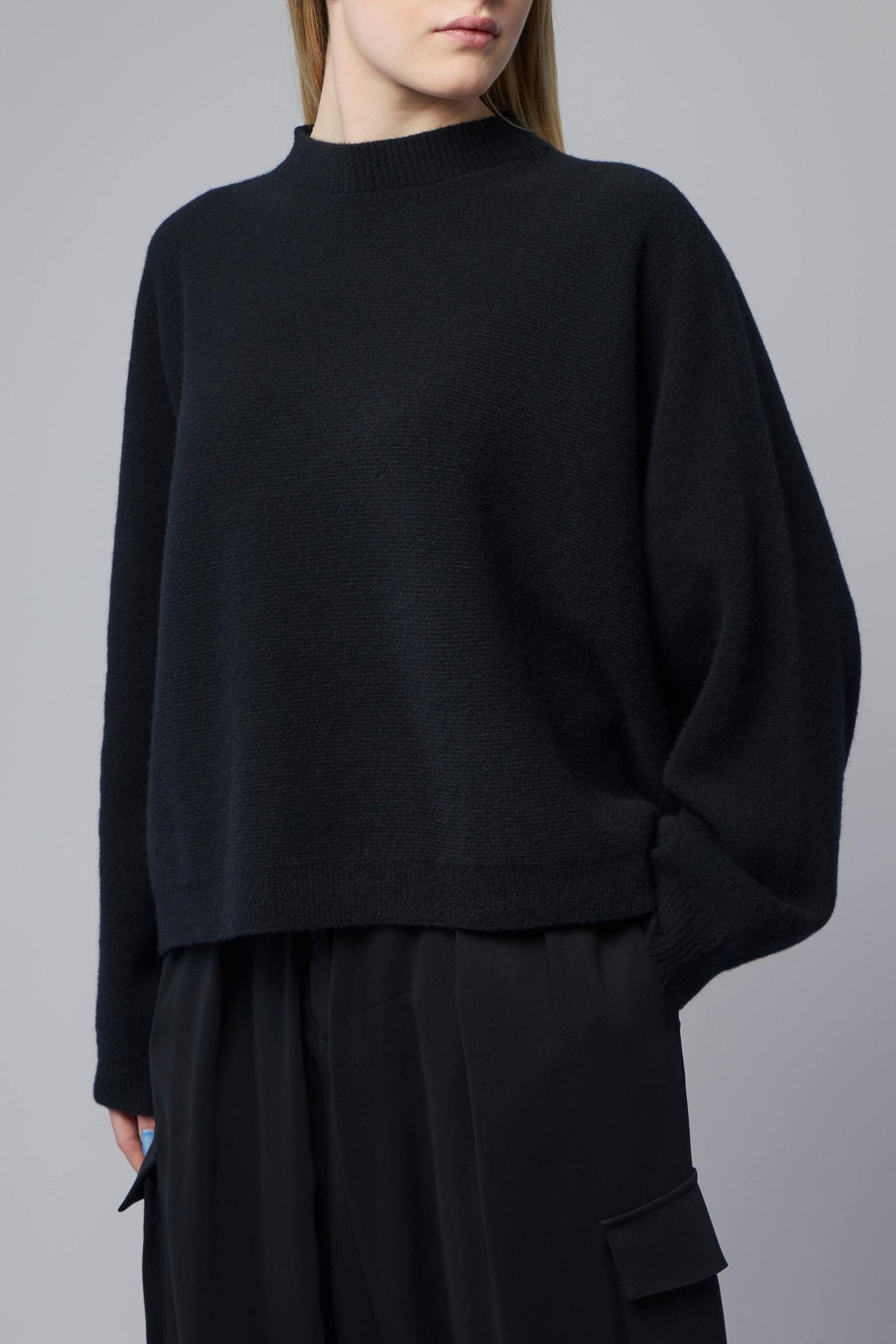 Oversized Boxie Pullover Lsl Cneck