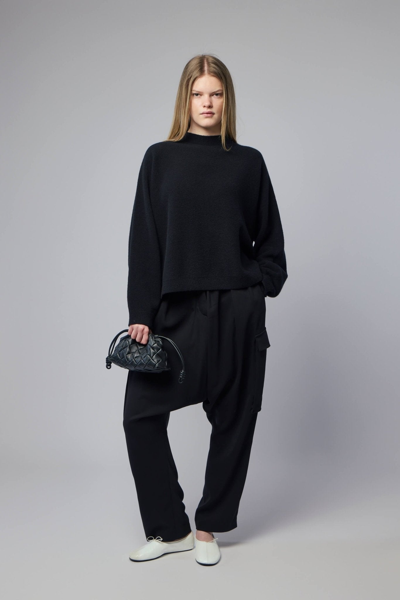 Oversized Boxie Pullover Lsl Cneck