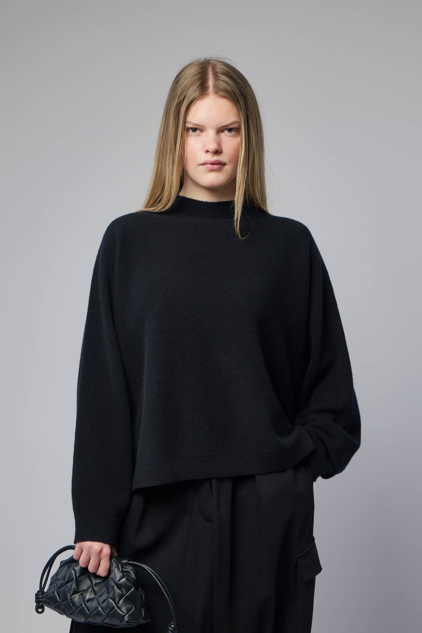 Oversized Boxie Pullover Lsl Cneck