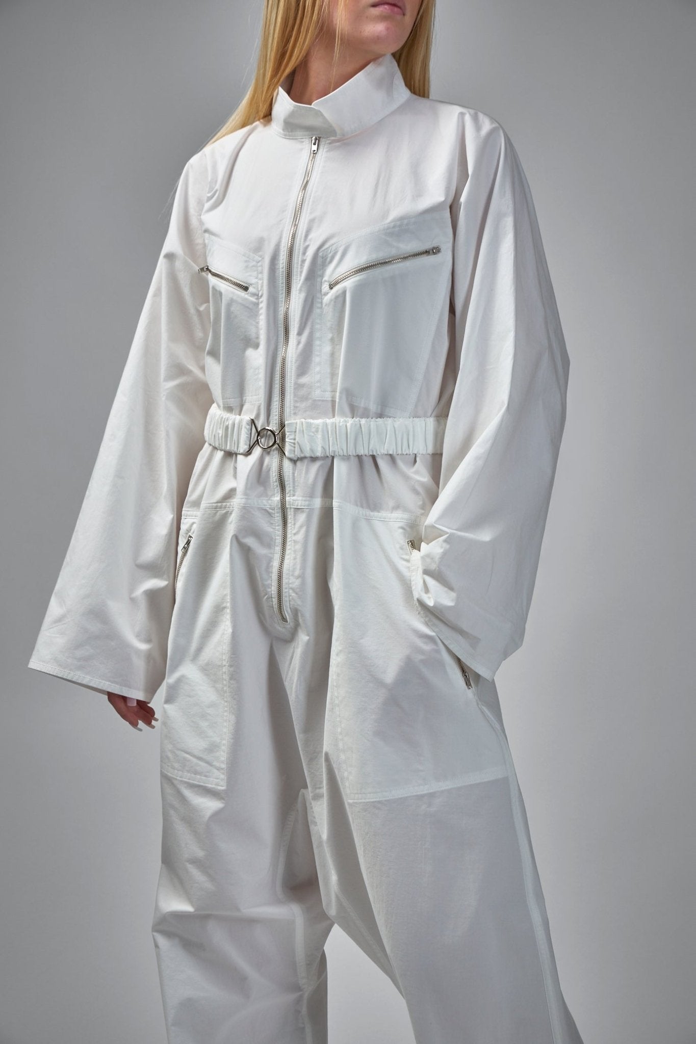Plateau Loose Fit Jumpsuit with Belt