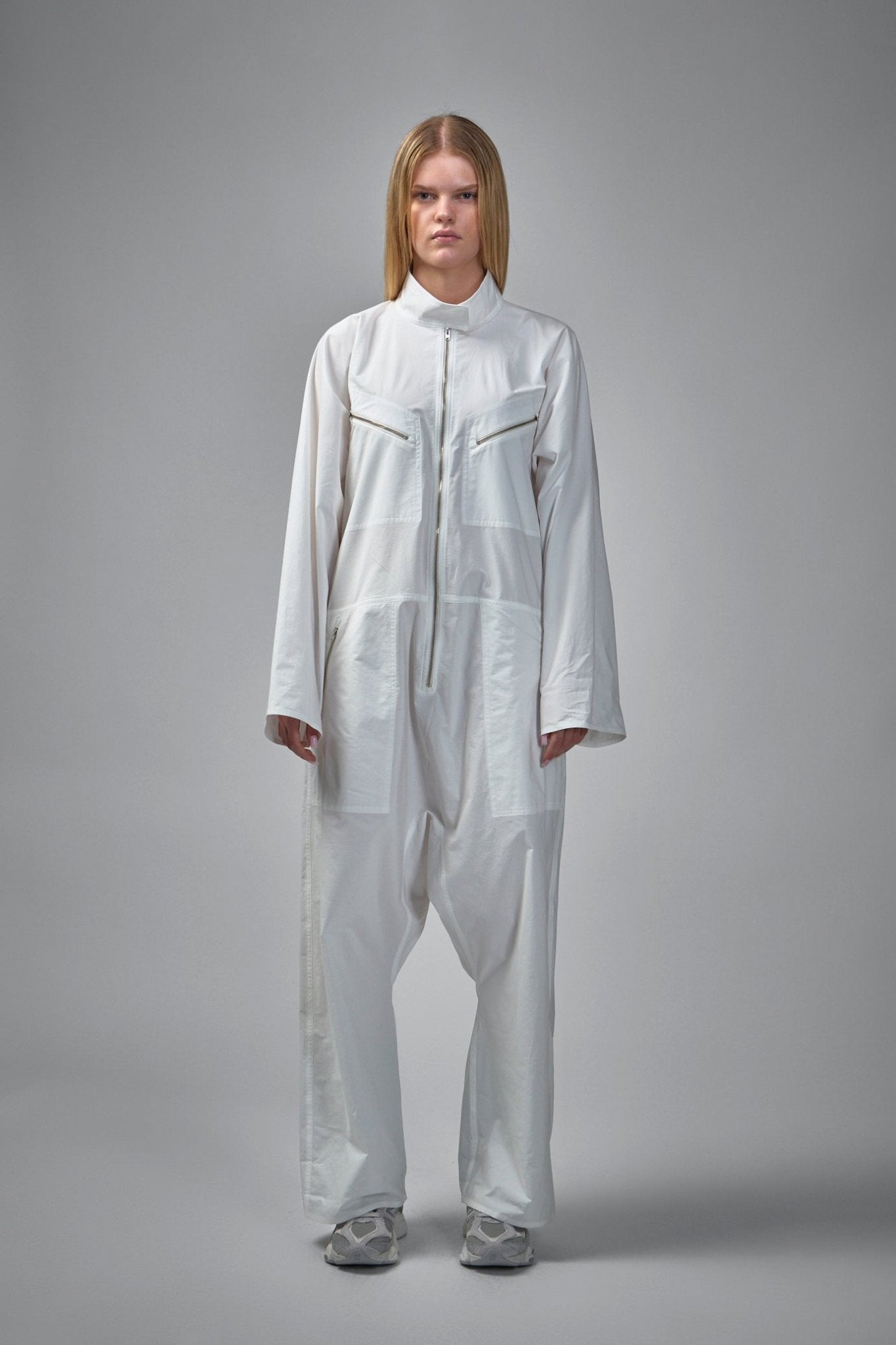 Plateau Loose Fit Jumpsuit with Belt