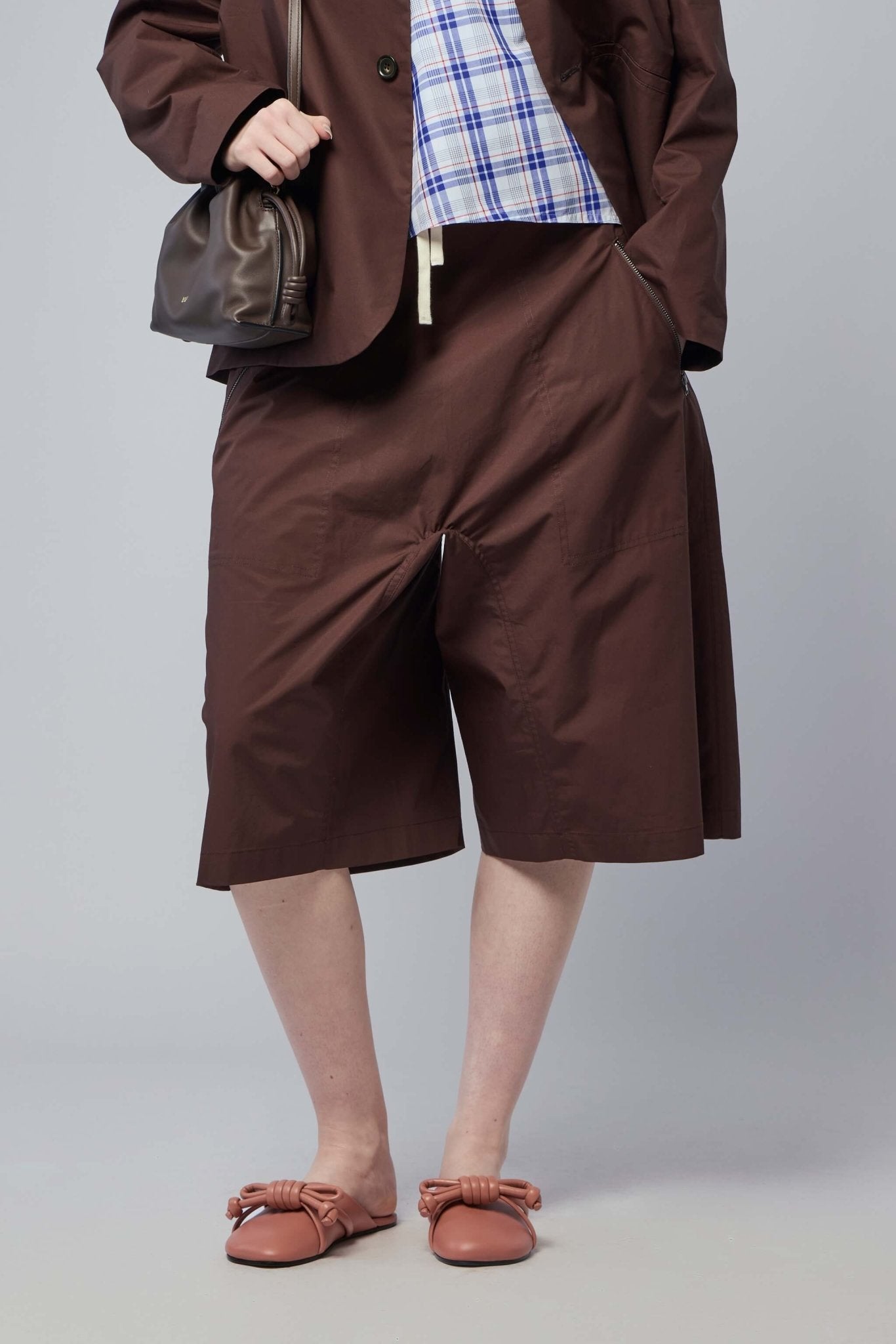 Relaxed W. Zippockets Extra Low Crotch Short
