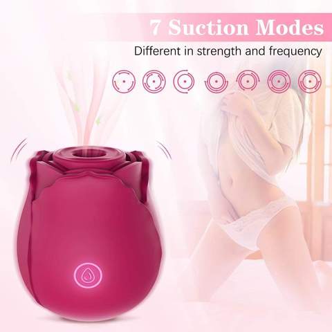 ROSE Vibrator Rose Toy Clit Sucker