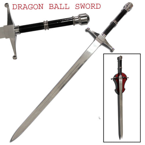 Dragon Ball Z Trunk Replica Sword With Plaque And Sheath