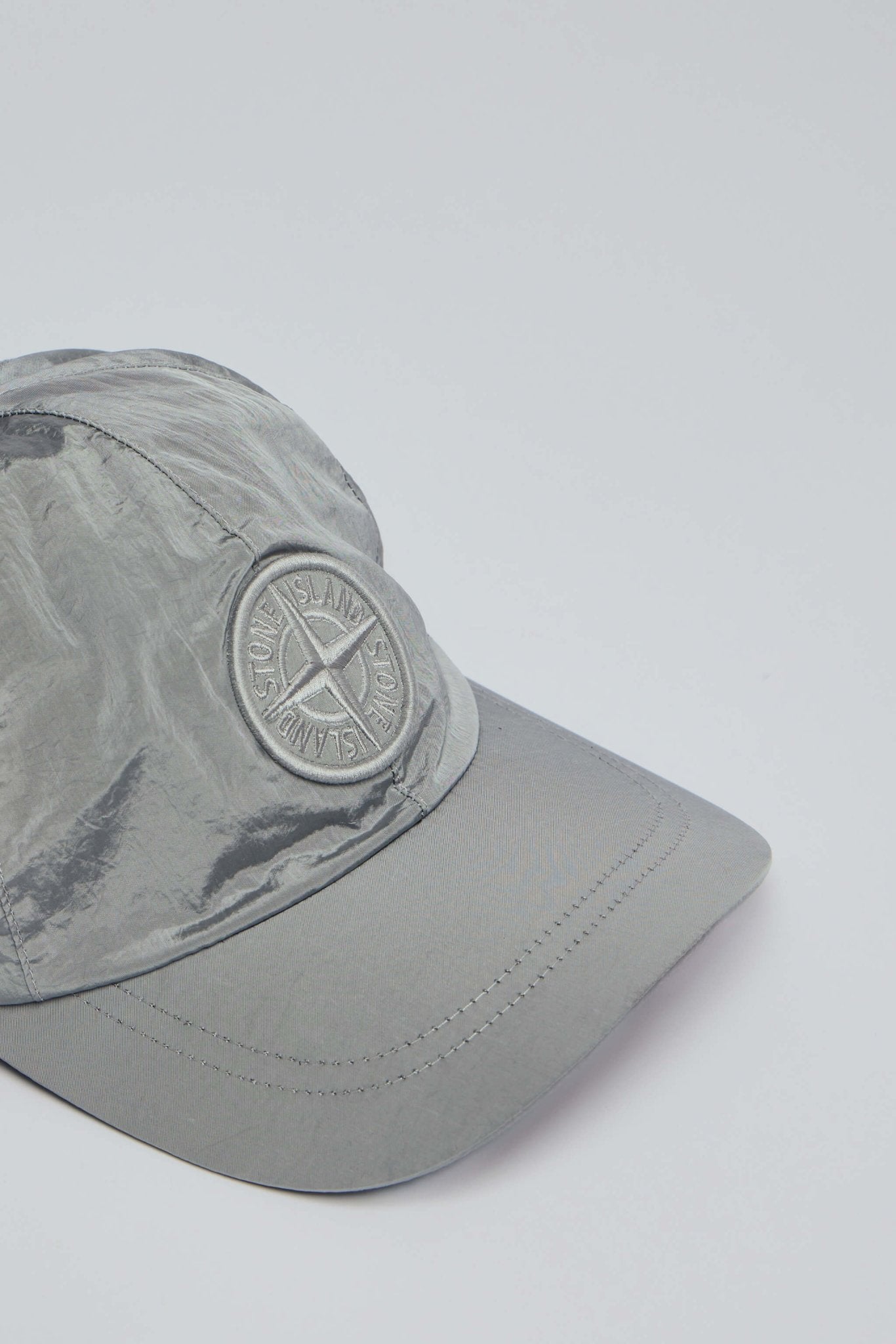 Baseball Cap with Compass Embroidery