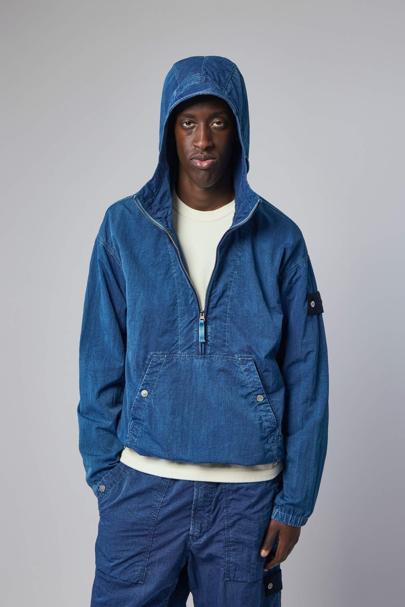 Denim Hooded Jacket