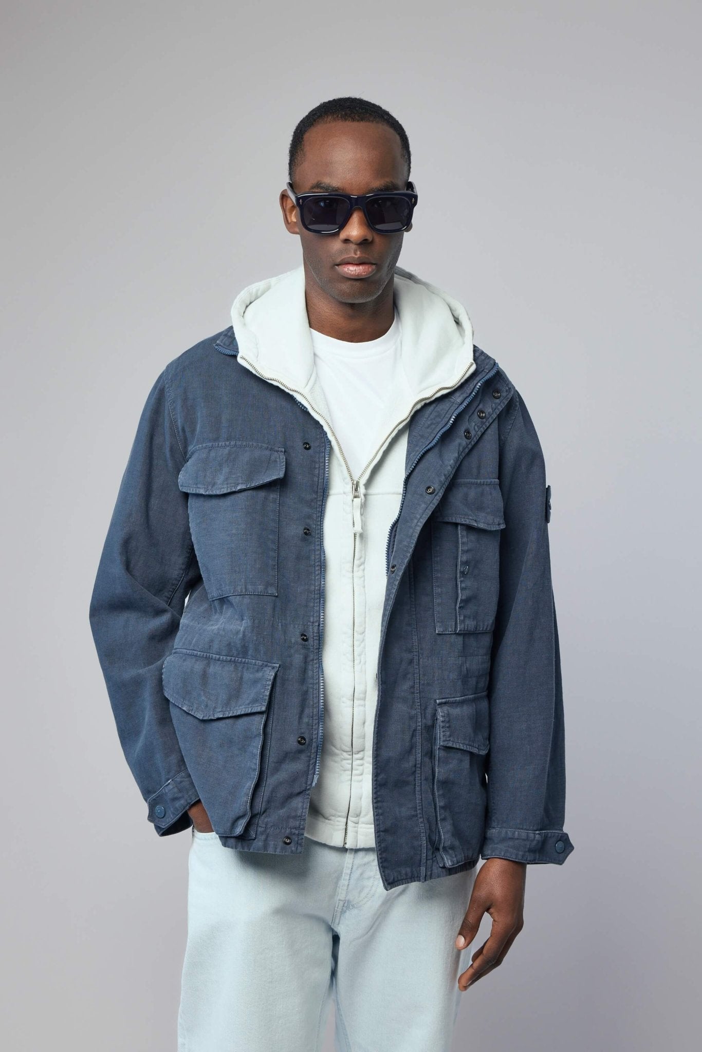 Field Jacket with Anti-drop