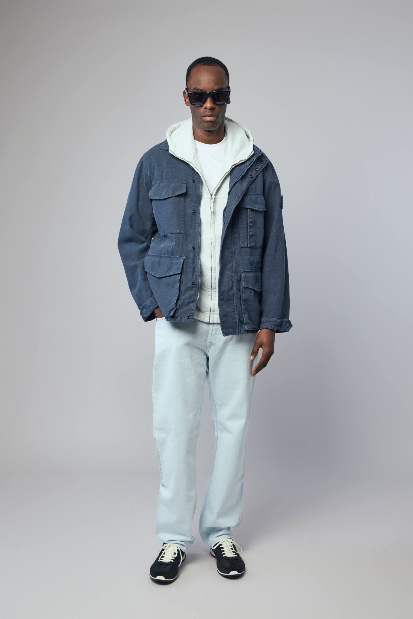 Field Jacket with Anti-drop
