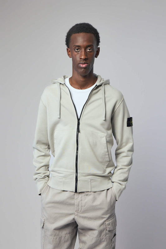 Regular Fit Zip-up Hooded Sweatshirt