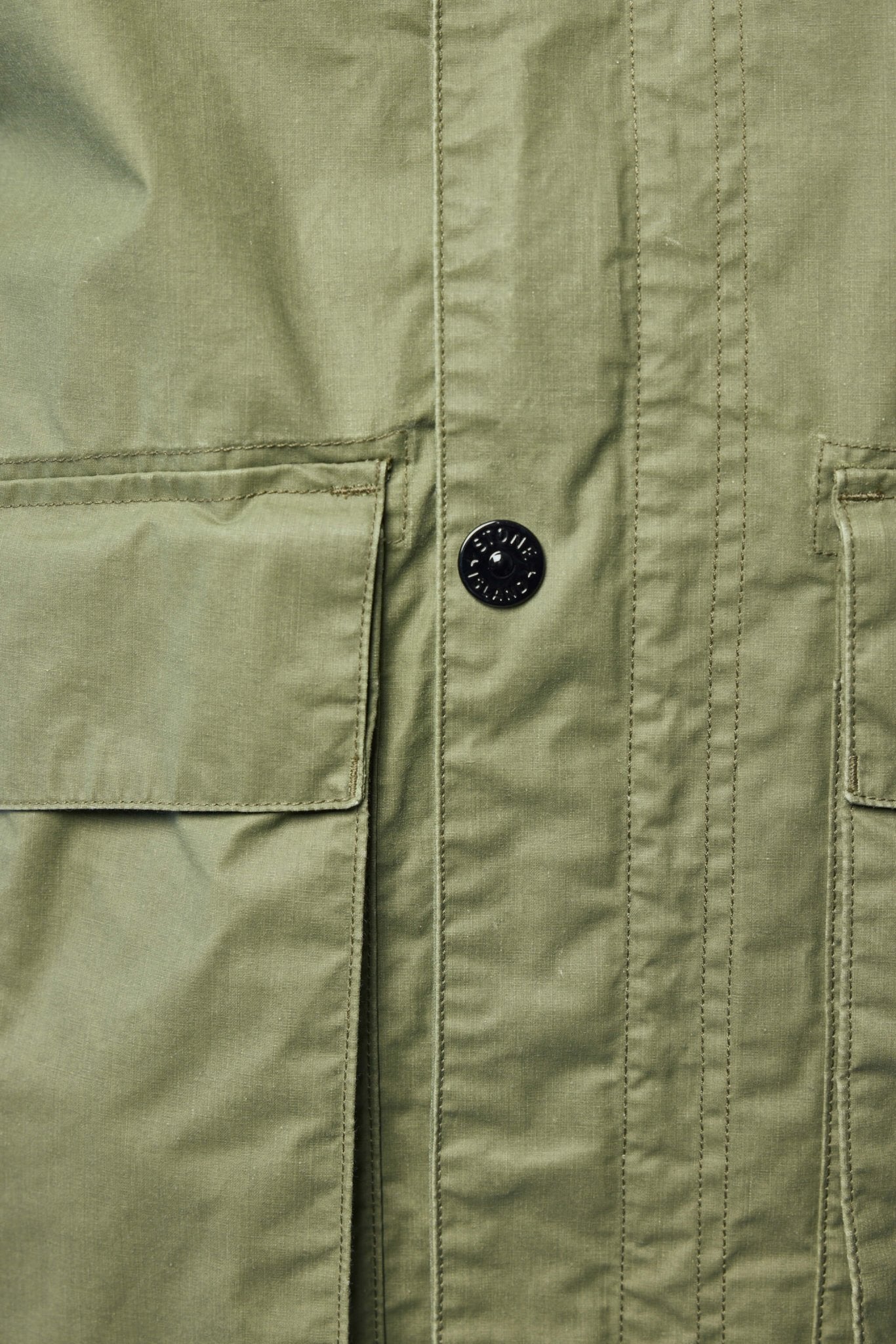 Coach Jacket with Pigmented Wax Coating