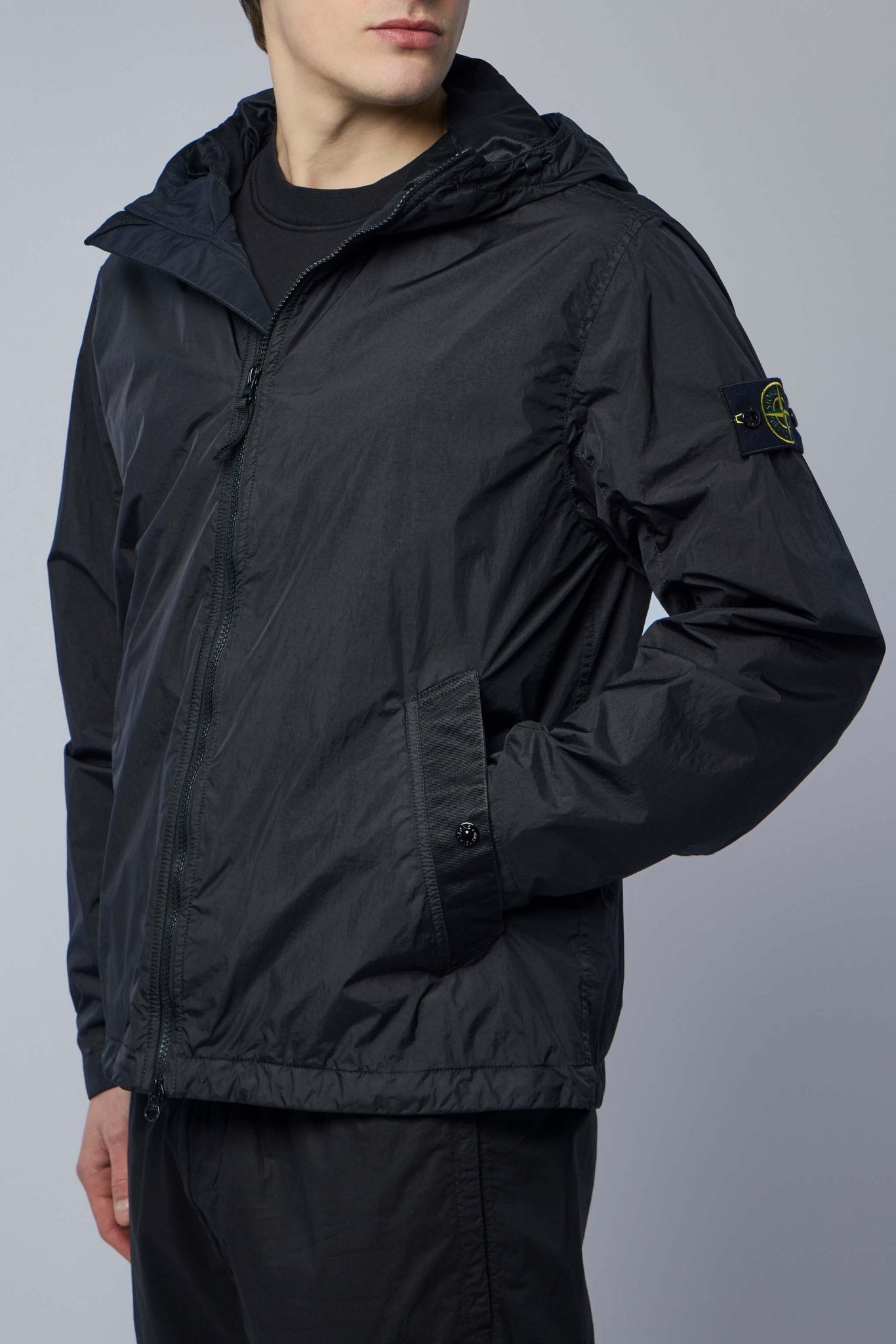 Hooded Jacket Crinkle Reps Ny
