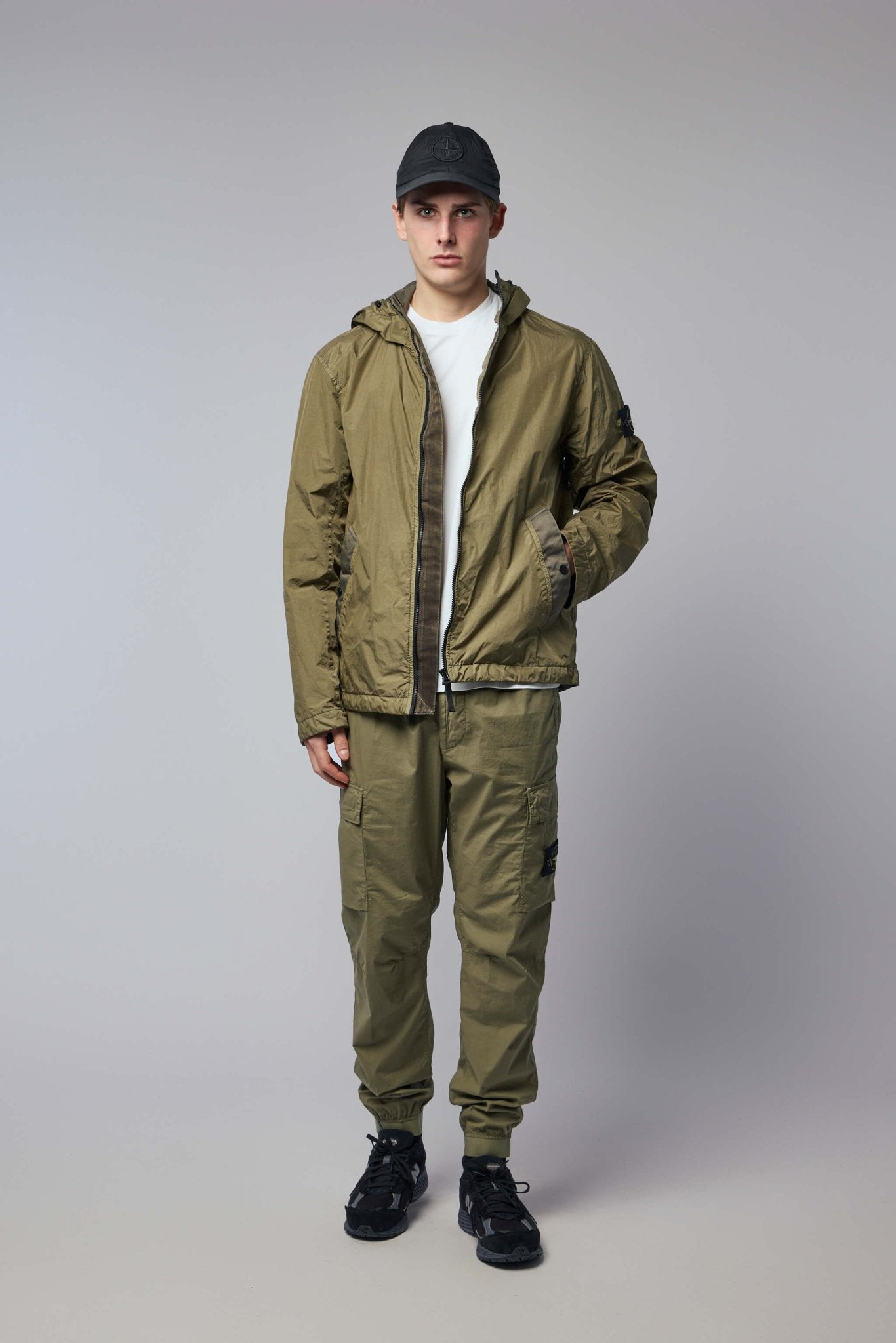 Hooded Jacket Crinkle Reps Ny