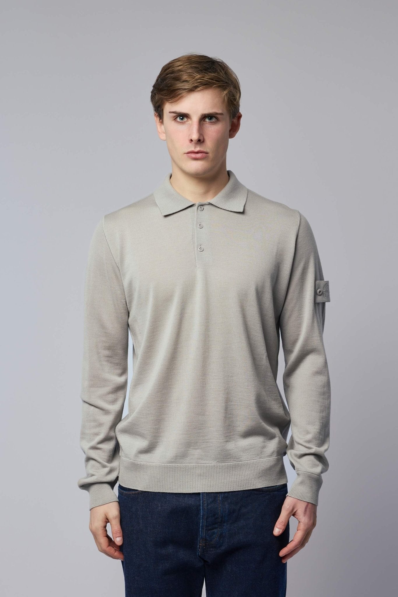 Regular Fit Long Sleeve Polo