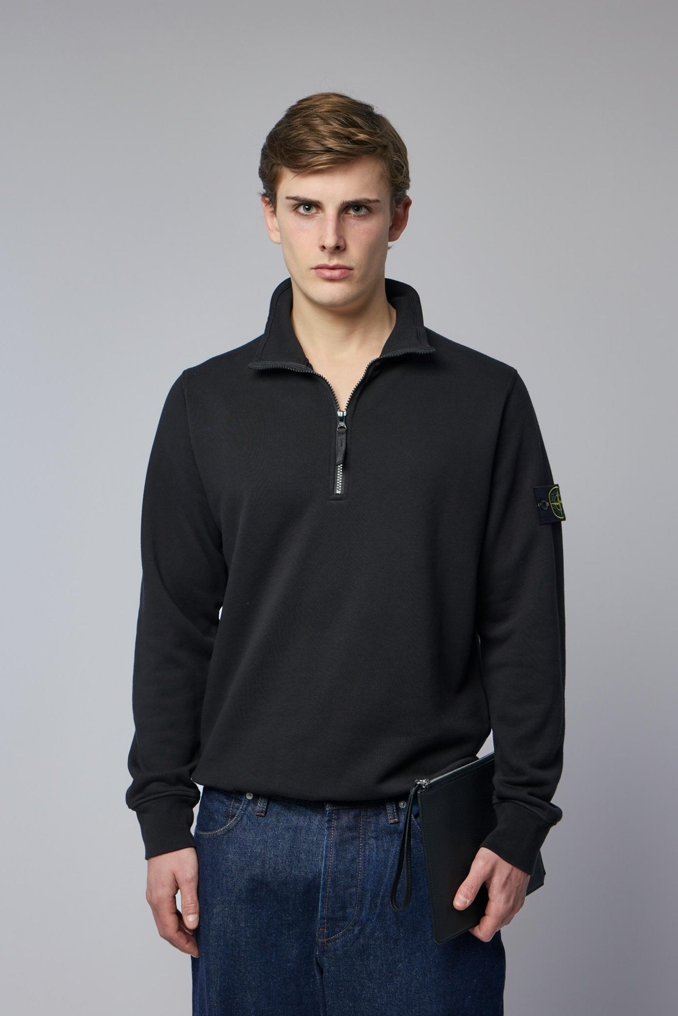 Regular Fit Half-zip Sweatshirt