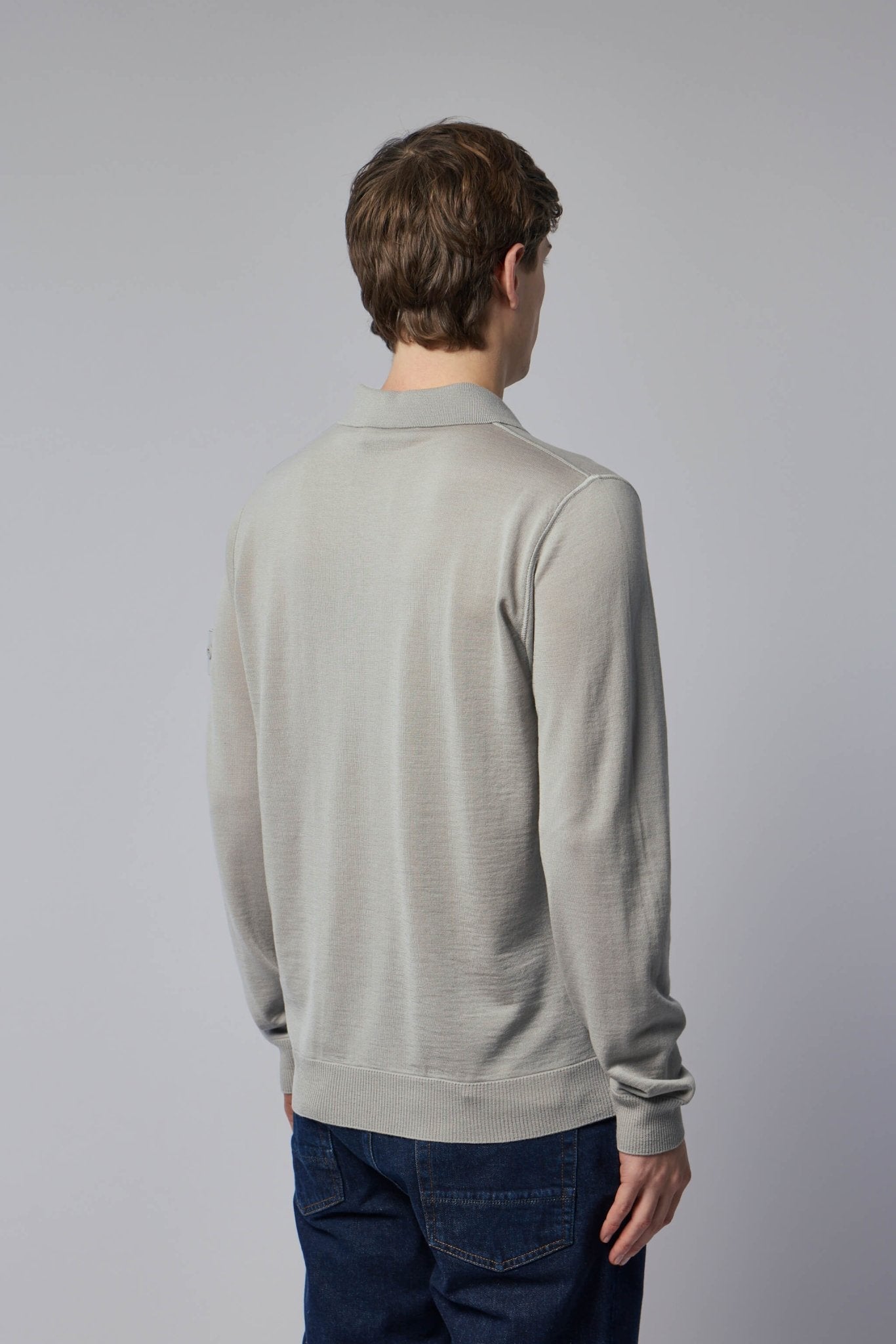 Regular Fit Long Sleeve Polo