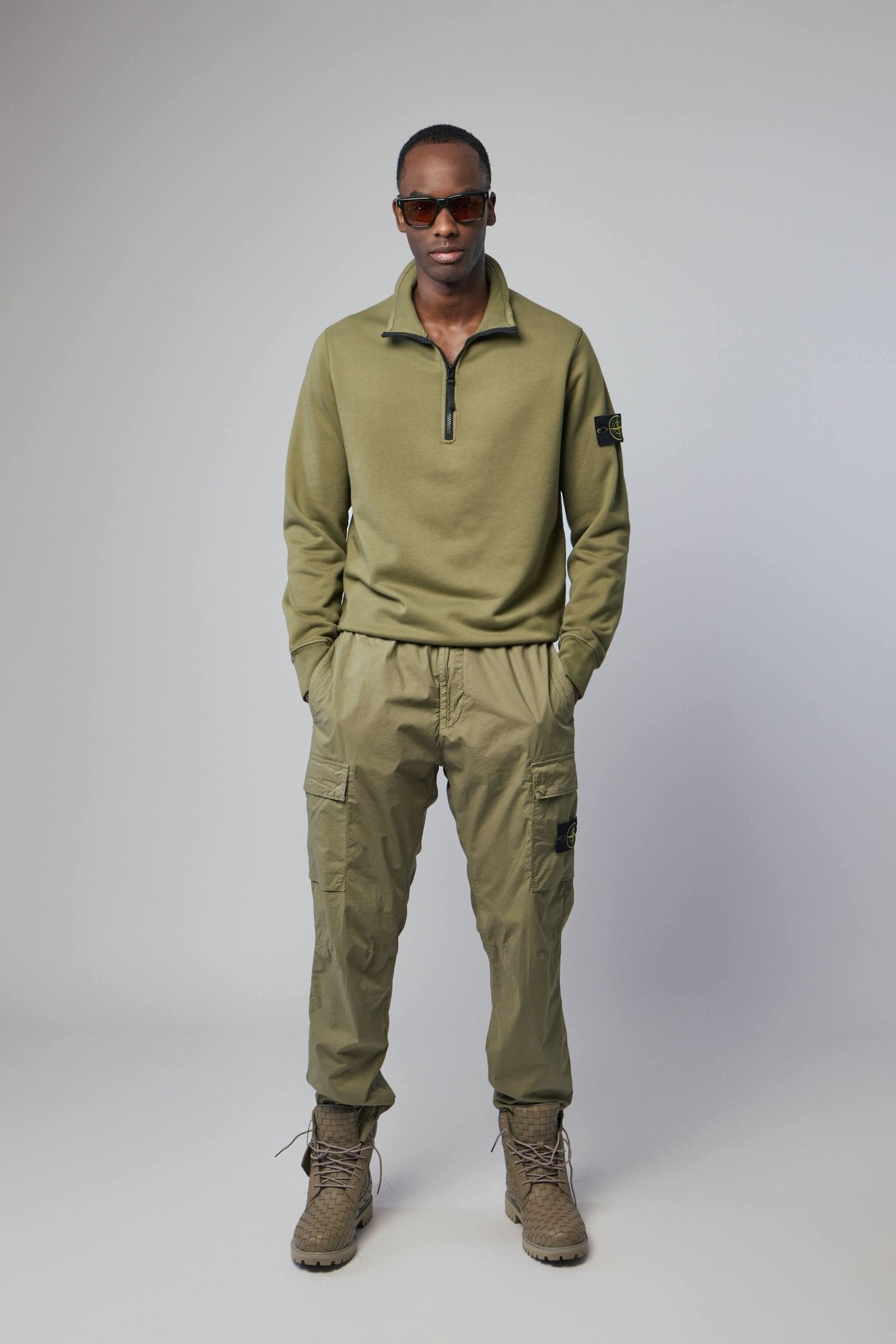 Regular Fit Half-zip Sweatshirt
