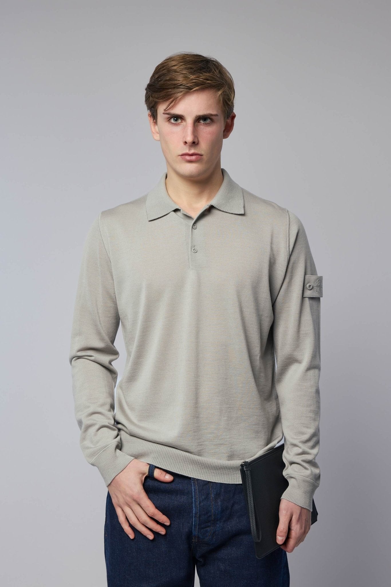 Regular Fit Long Sleeve Polo