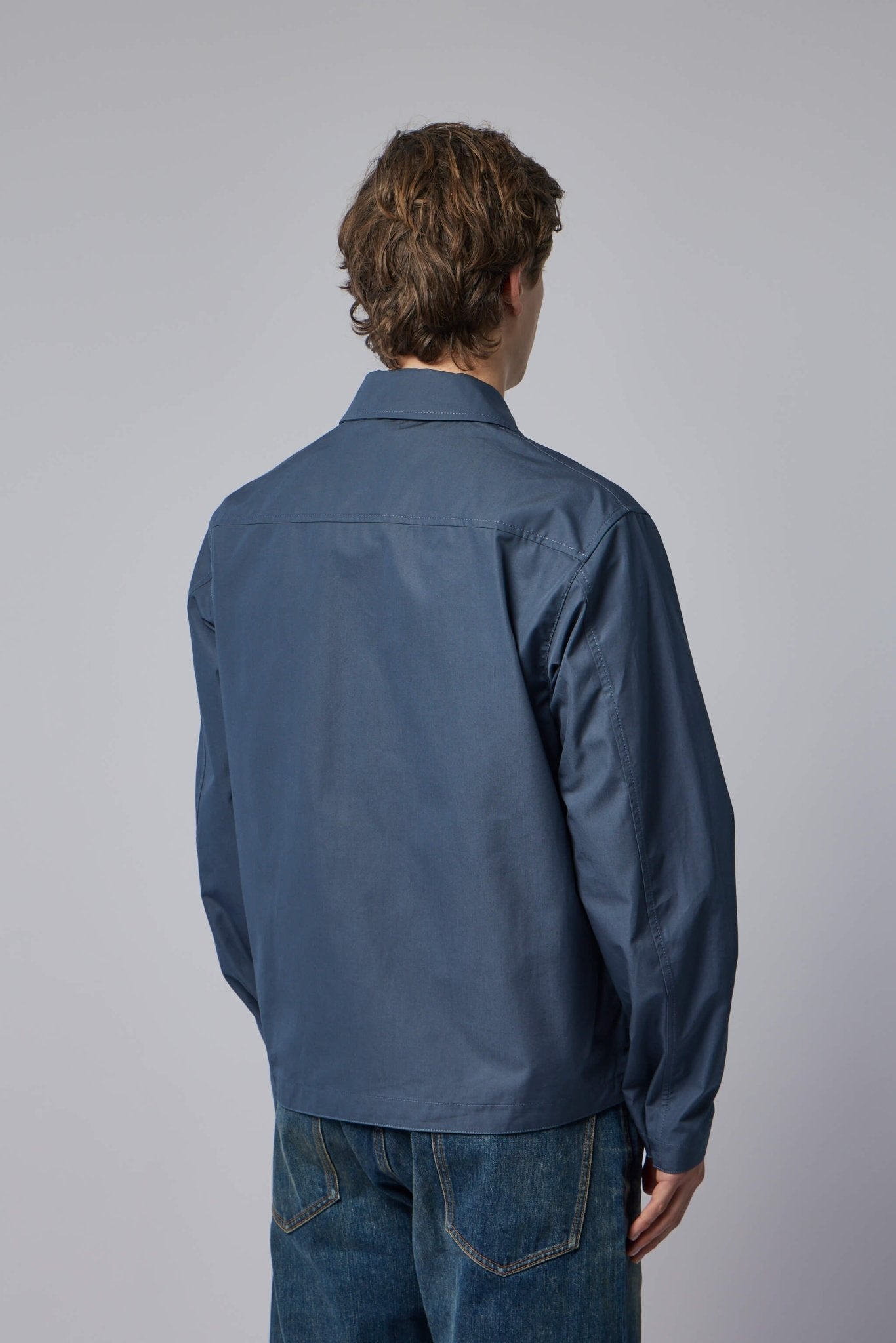 Windproof and Breathable Regular Fit Overshirt