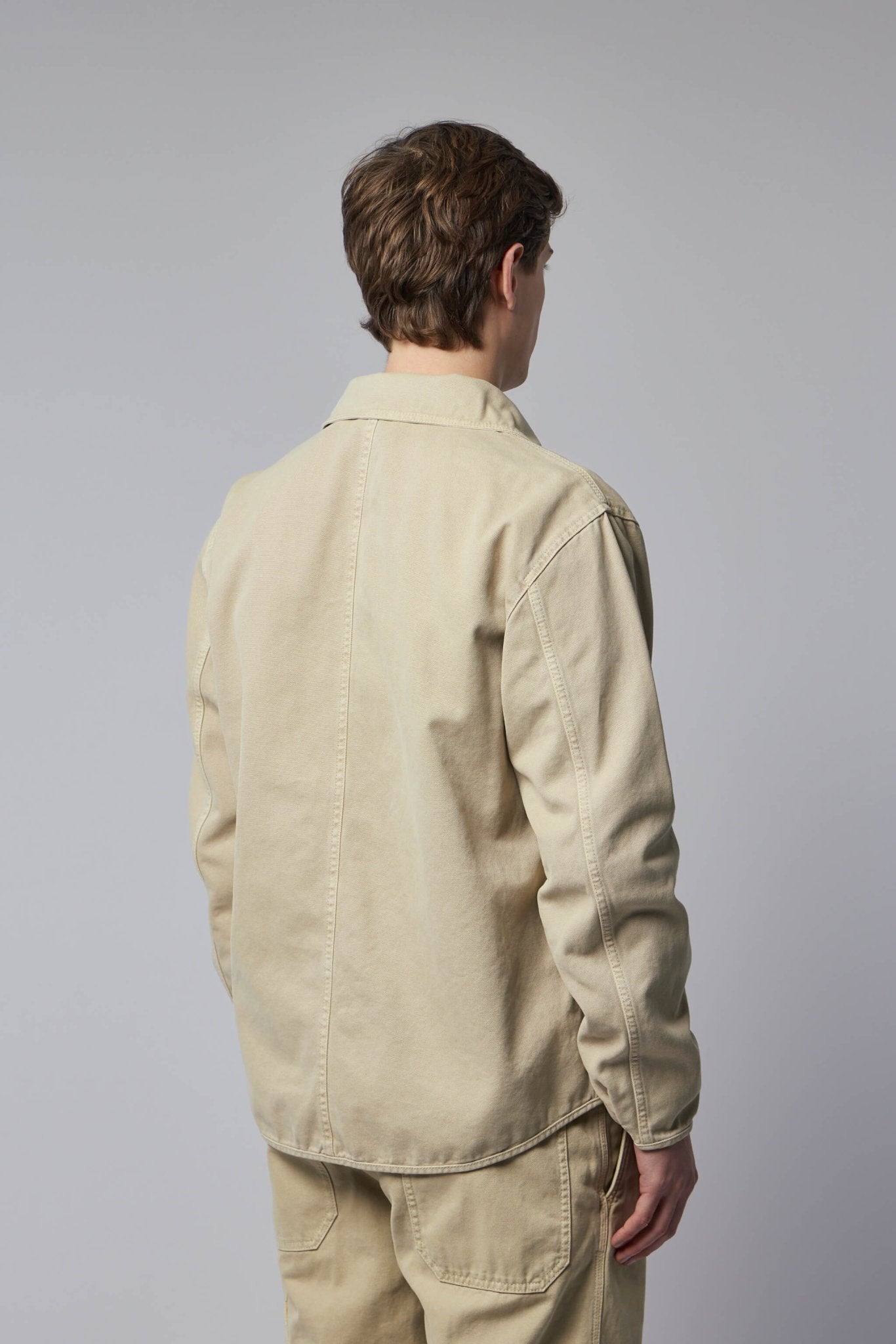 Comfort Fit Zip-up Overshirt