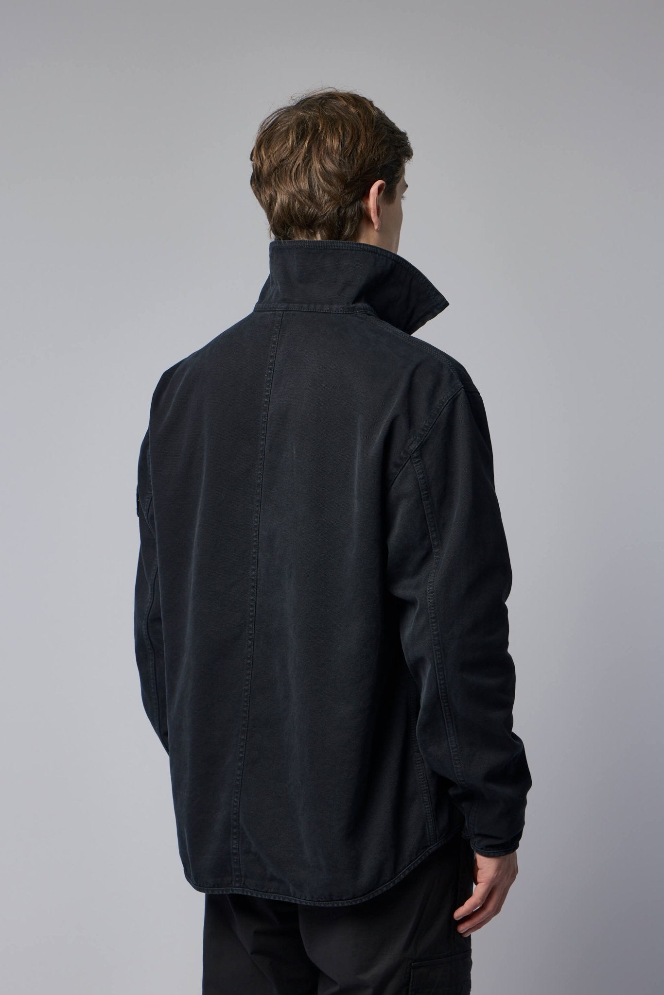 Comfort Fit Zip-up Overshirt