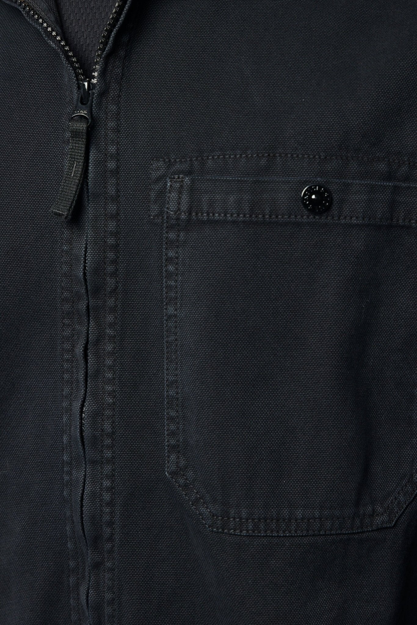Comfort Fit Zip-up Overshirt