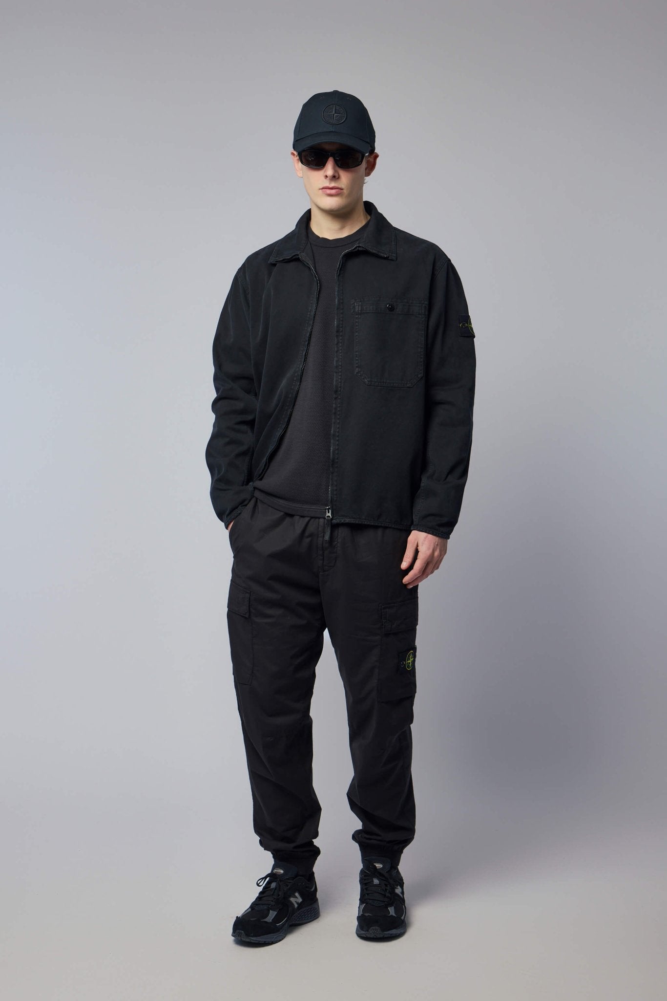 Comfort Fit Zip-up Overshirt