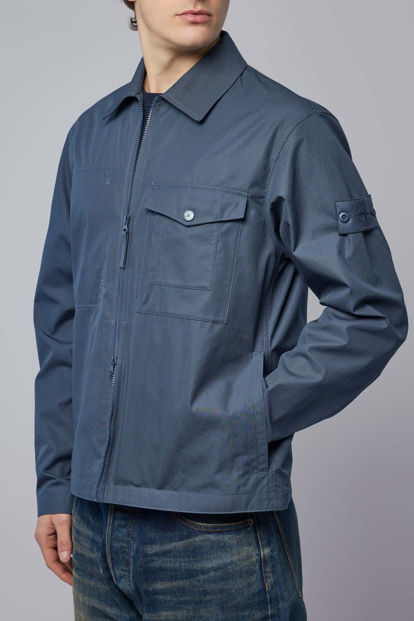 Windproof and Breathable Regular Fit Overshirt