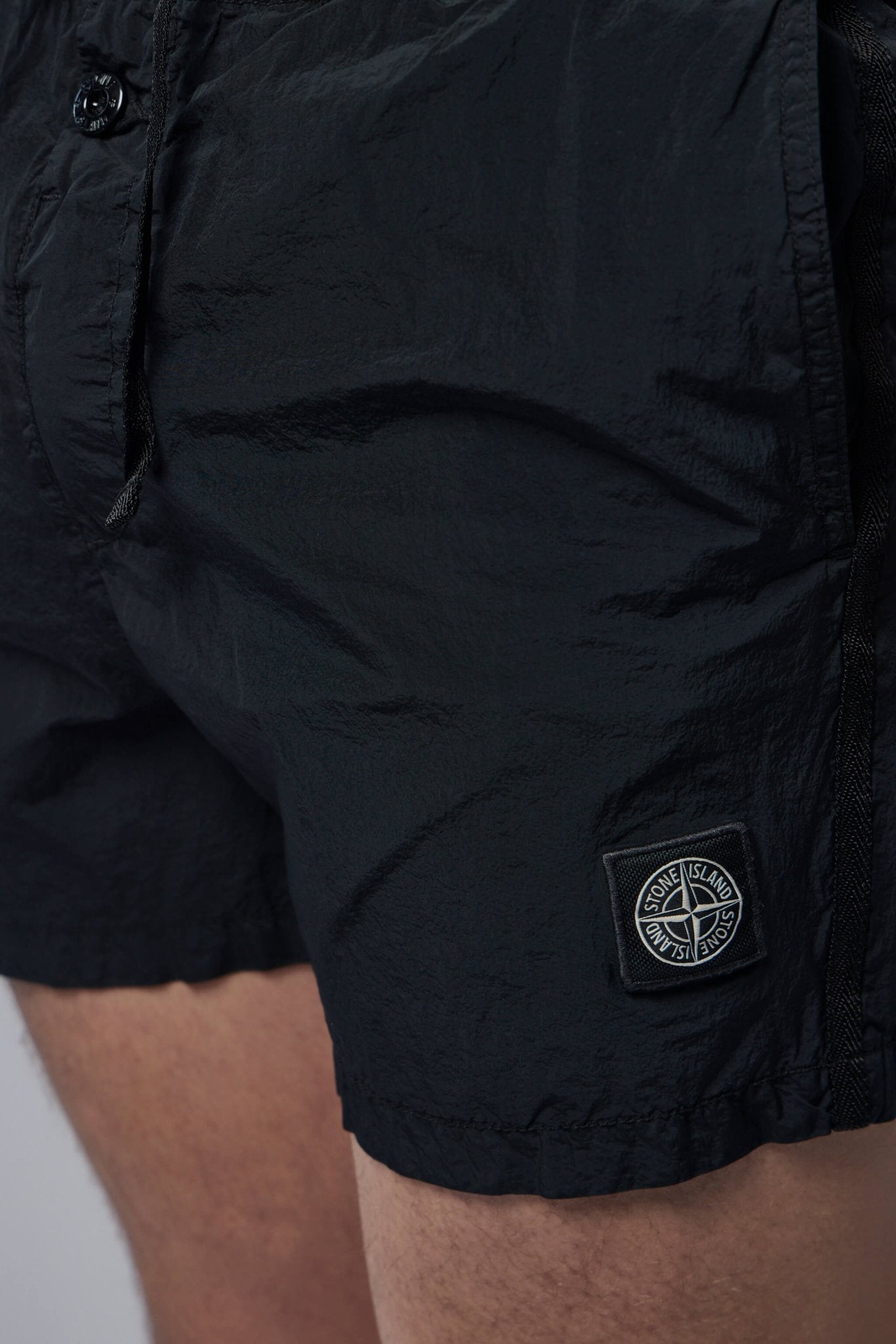 Slim Fit Swim Shorts with Pockets