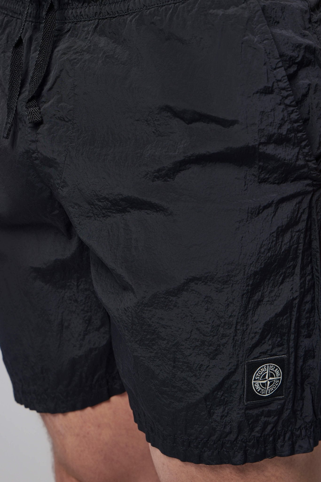 Regular Fit Mid-length Swim Shorts with Pockets