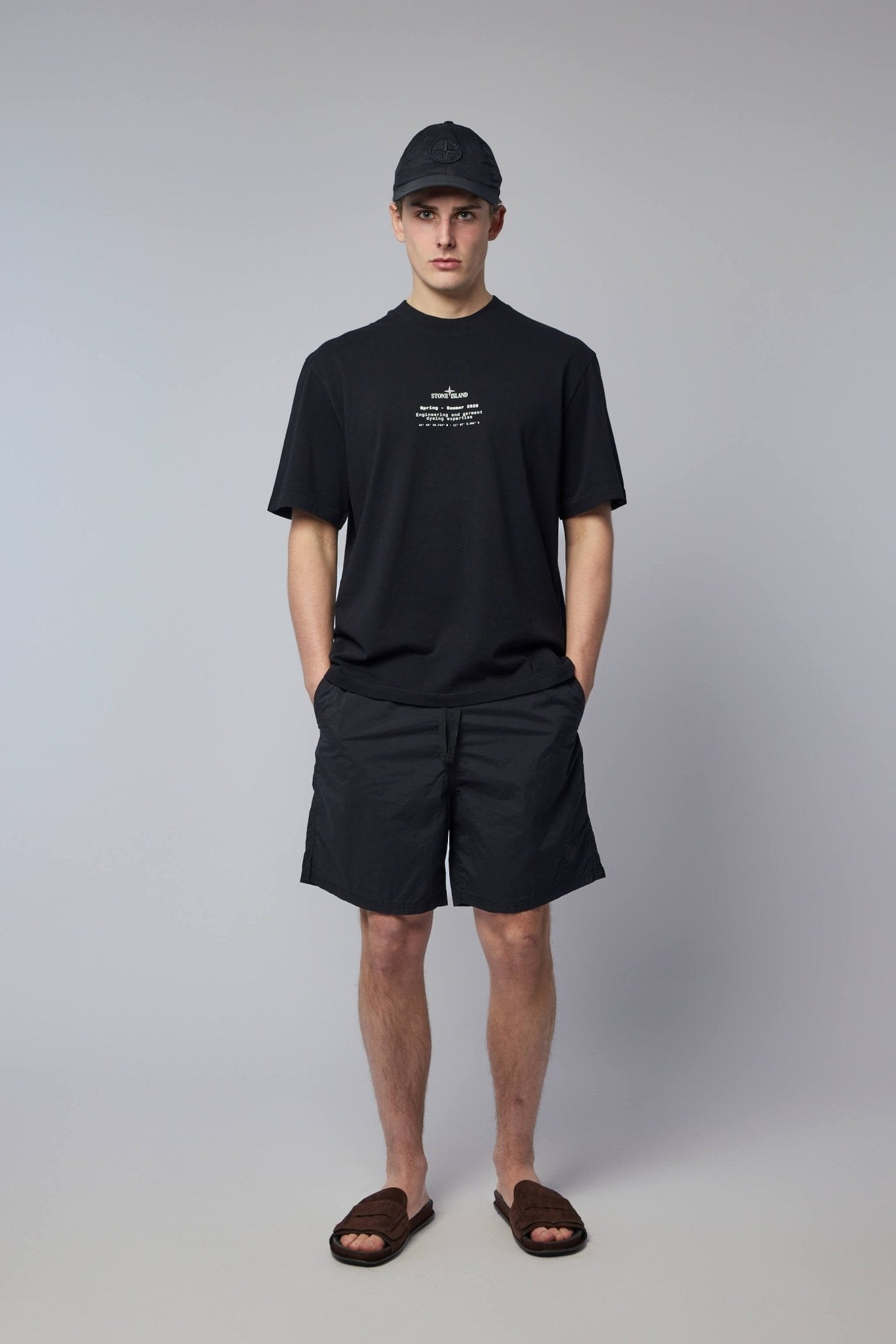 Comfort-fit Mid-length Swim Shorts