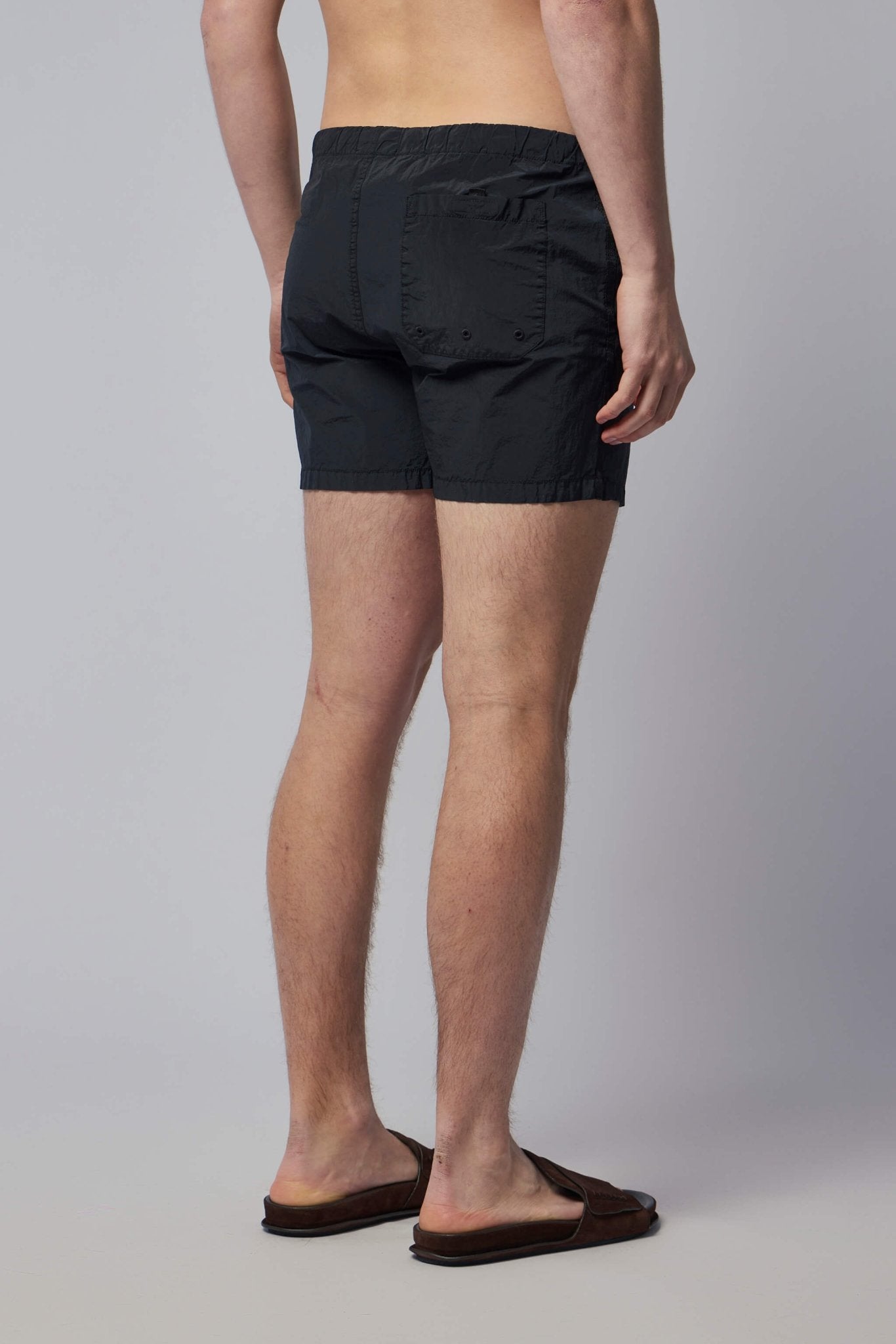 Slim Fit Swim Shorts with Pockets