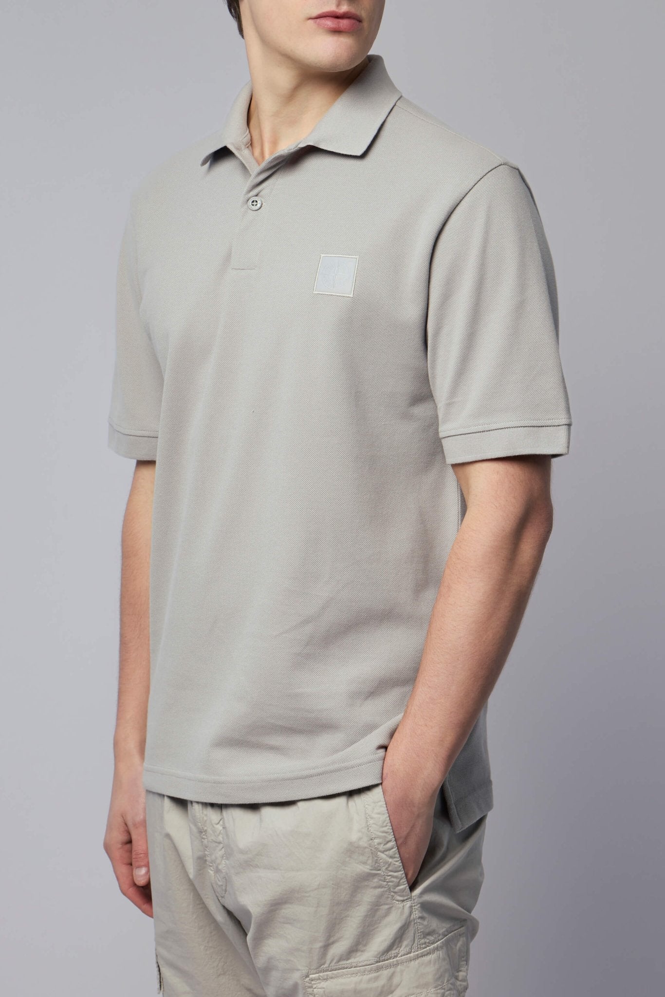 Organic Cotton Piqué S.i. Ghost