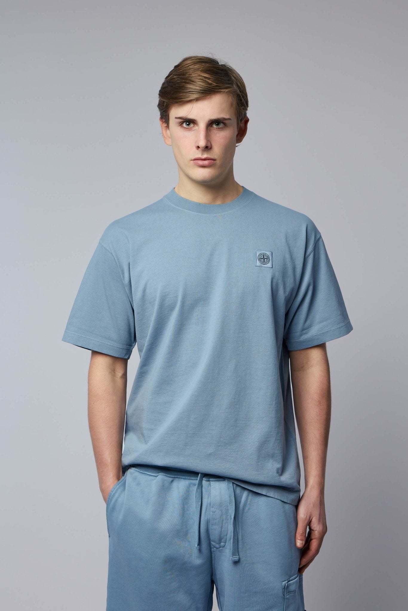 Regular Fit T-shirt with Compass Patch
